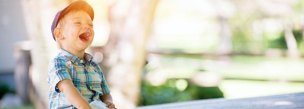 happy young boy