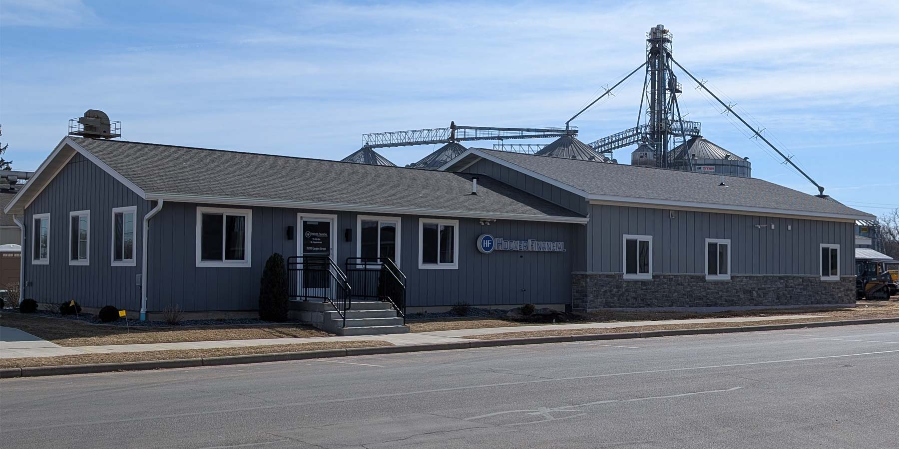 hoover financial office building in Stratford Wisconsin